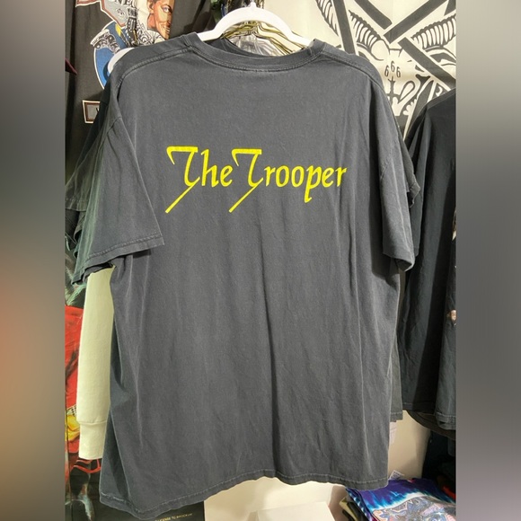 Vintage iron maiden the trooper band tee - Picture 2 of 7